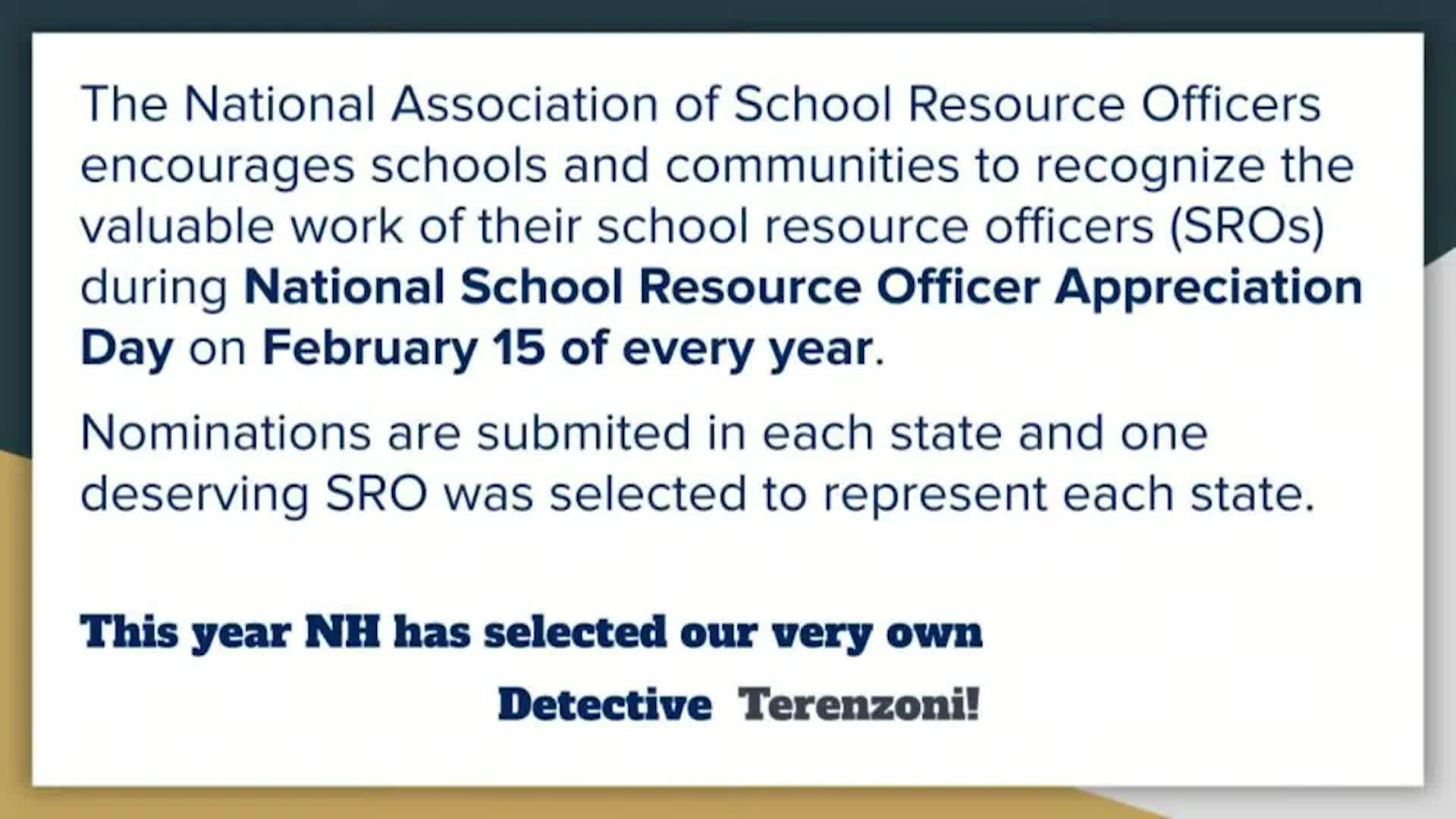 Thumbnail image for Hampton Academy Student Resource Officer Appreciation